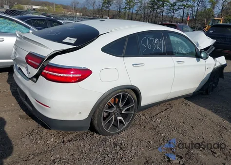 2019 Mercedes-Benz Glc Coupe 43 4Matic Amg z USA, uszkodzony, nr VIN WDC0J6EB6KF665294